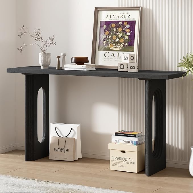 59.2'' Modern Console Table Sofa Table Entryway Table - Image 3