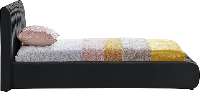 Meridian Furniture NicoBlack-T Nico Collection Modern | Contemporary Velvet - Image 6