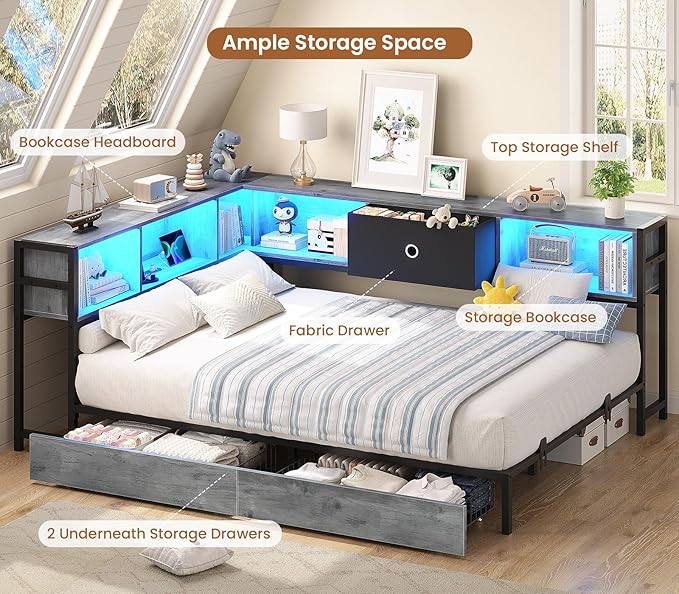 Hasuit Full Corner Bed Frame - Image 4