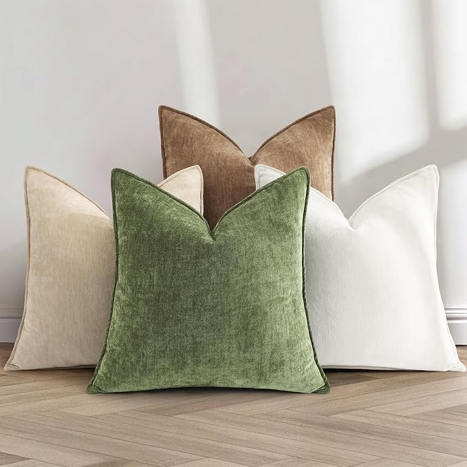 decorUhome Summer Couch Throw Pillow Covers 20x20 Set of 2, Decorative Soft - Image 6