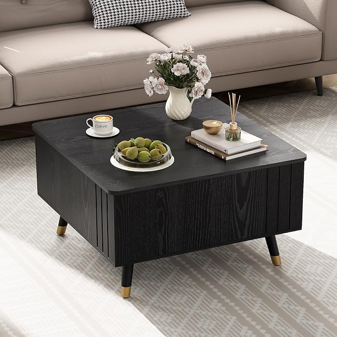 SULIVES Lift Top Coffee Table - Image 7