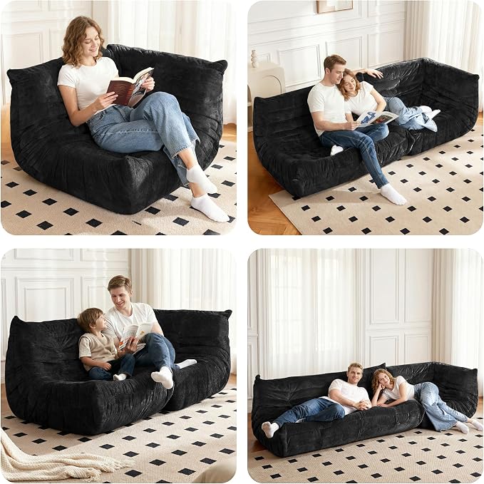 Bean Bag Chair, Memory Foam Bean Bag Chairs - Image 4