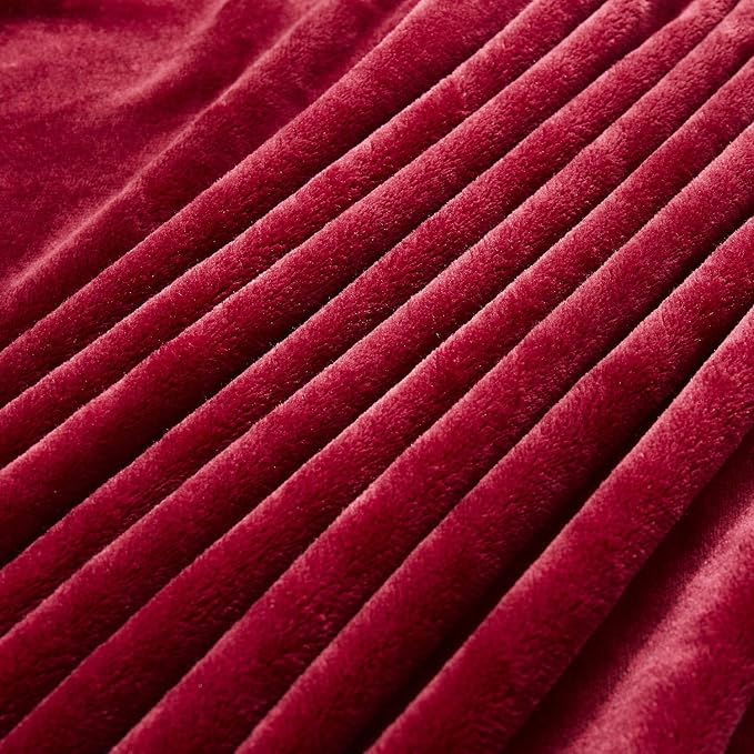 TASTHROW Large Flannel Fleece Throw Blanket, 90×90 Inch - Image 5