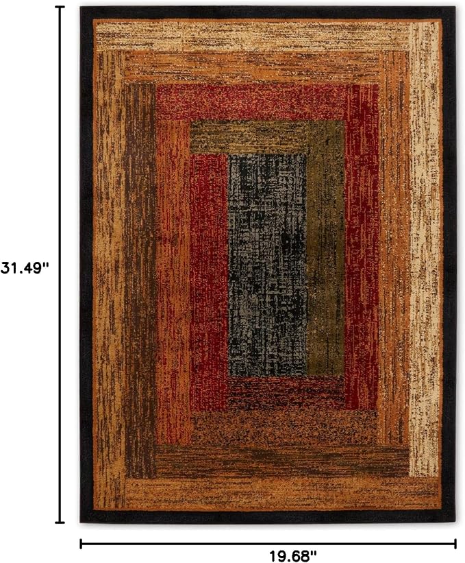 Home Dynamix Royalty Vega Contemporary Geometric Area Rug, 19.6"x31.5" - Image 3