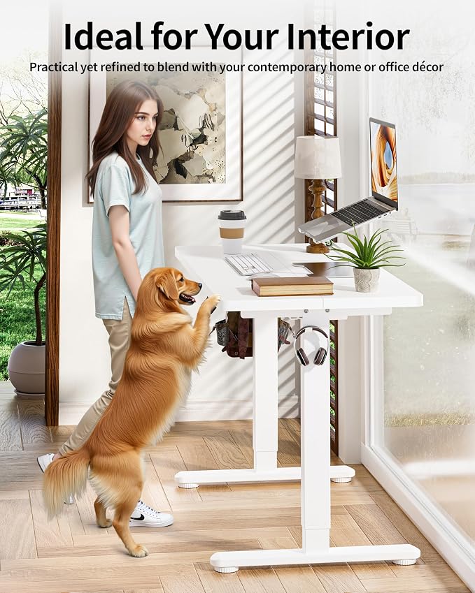 BIZUM Standing Desk Electric Adjustable Computer Desk-Stand up Desk Office - Image 6