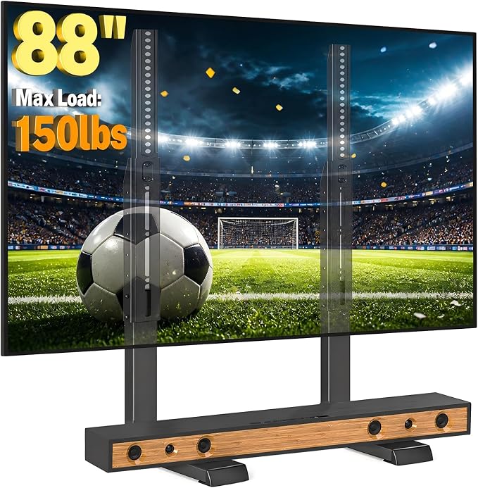 5Rcom Table Top TV Stand, Universal TV Stand by 5Rcom