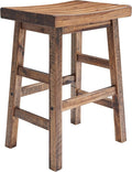 Alaterre Furniture Durango 26-Inch Tall Industrial Wood Counter-Height Stool by AlaterreFurniture