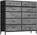 VASICAR Gray Dresser for Bedroom by VASICAR