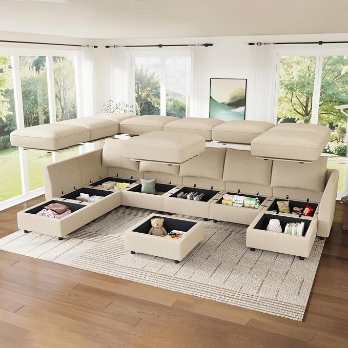 HONBAY Modular Sectional Sofa - Image 4