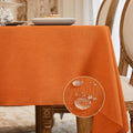 BALCONY & FALCON Rectangle Tablecloth Washable Wrinkle Resistant and Water by BALCONYFALCON