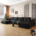 136" Sectional Couches for Living Room Cloud Couch Sofa by AWarmHomeForYou