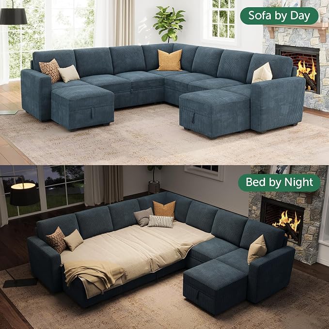 HONBAY Modular Sectional Sleeper Sofa - Image 6