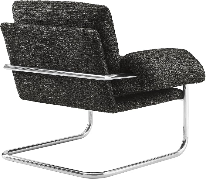 Modway Ansel Boucle Accent Chair in Charcoal - Image 7