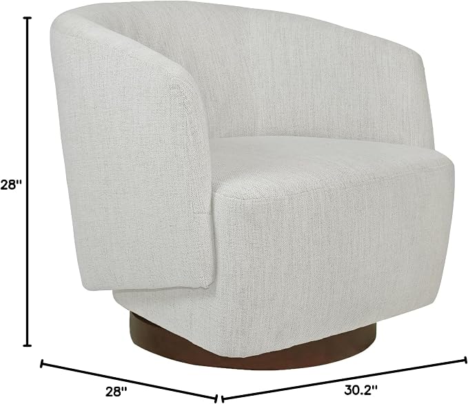 MINCETA Accent Chair, Modern Swivel Chairs - Image 2
