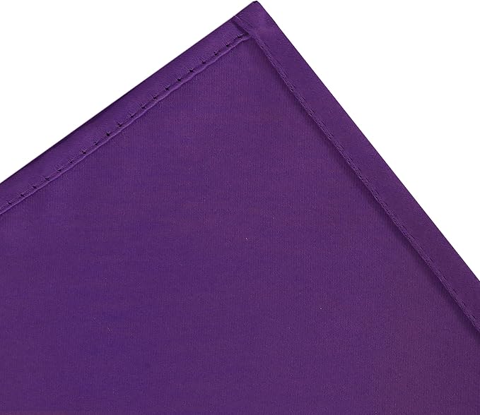 LEMOMO Purple Blackout Curtains 40 x 63 Inch Length/Set of 2 Curtain - Image 9
