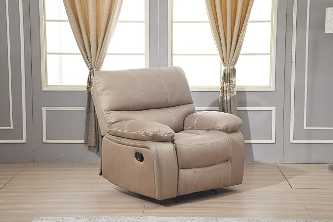 Betsy Furniture Microfiber Reclining Sofa Couch Set Living Room Set 8007 - Image 3