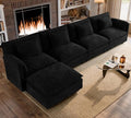 ELUCHANG Oversized 153" Modular Sectional Sofa, Comfy Cloud Couch, L Shaped by ELUCHANG