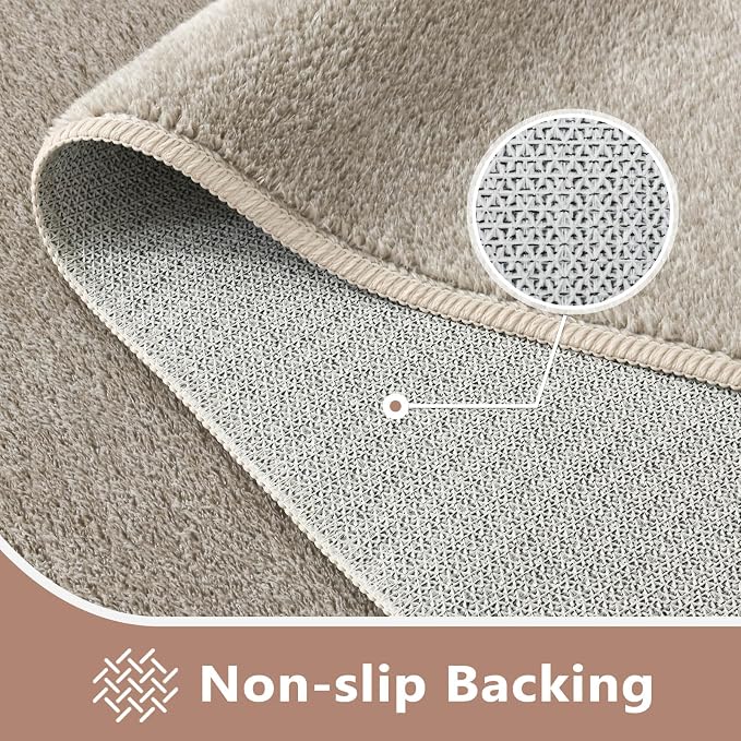FinRèc 8x10 Washable Area Rugs - Image 4