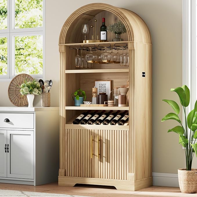 Vlsrka Arched Cabinet, Kitchen Pantry Cabinets - Image 8
