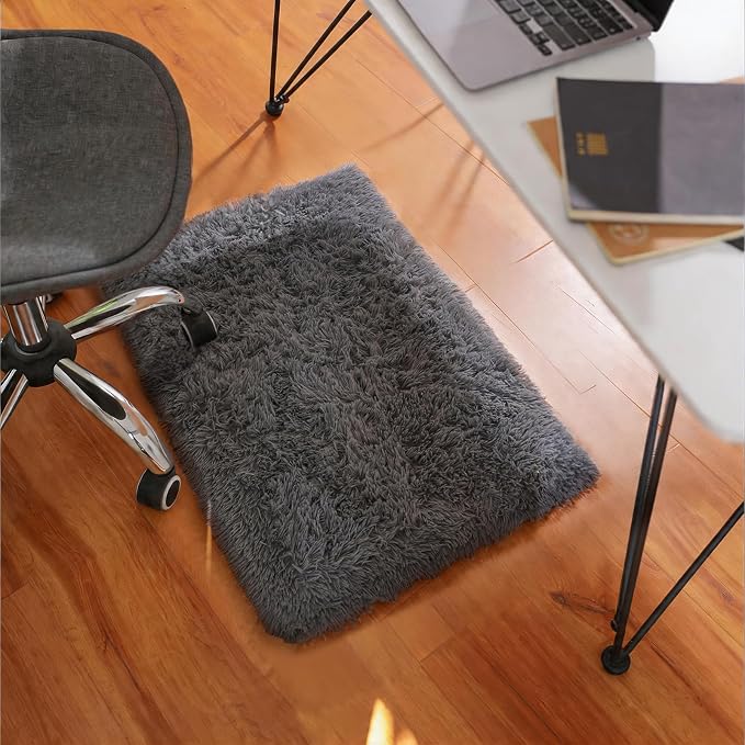 Ophanie Small Rug Washable Non Slip Throw Bedside Area Rugs, Fluffy Soft Mini - Image 6