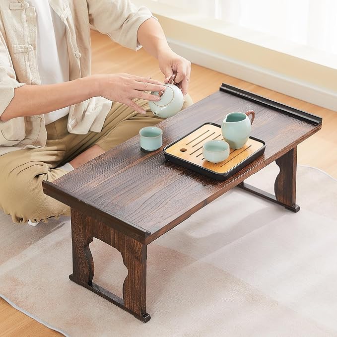 Japanese Floor Table, Small Coffee & Tea Table, Altar - Image 4