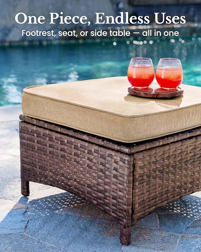 HILLGA 10-Piece Luxury Patio Furniture Set - Image 9