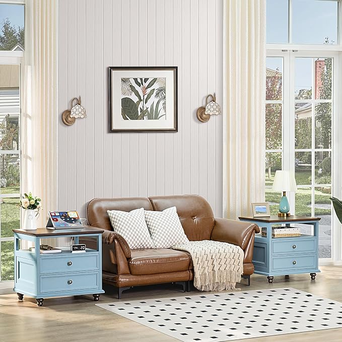 Joaxswe Farmhouse Nightstand - Image 6
