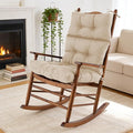 Rocking Chair Cushion, Waterproof and Fade-Resistant Adirondack Rocker Cushions by Aegisun