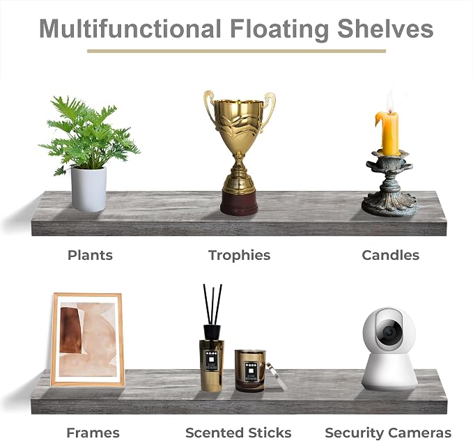 Sorbus Floating Shelves for Wall - Image 6