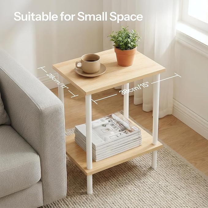 HOOBRO End Table, Small Side Table, Nightstand - Image 5