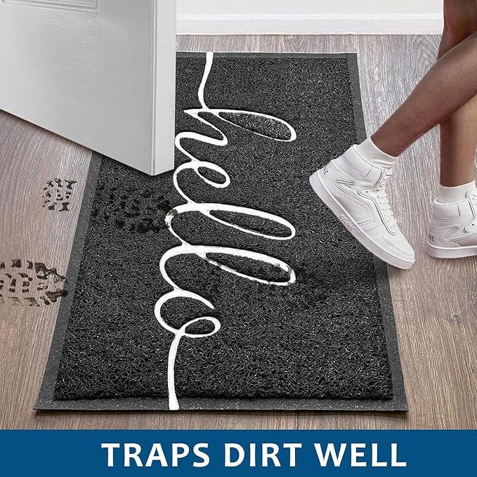 EARTHALL Funny Hello Mats Outside/Inside 59"x24", Front Door Mat Outdoor - Image 4