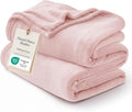 Bedsure GentleSoft Pink Fleece Blankets King Size by BEDSURE