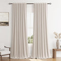 Guken 100% Blackout Curtains 108 Inch Length 2 Panels Set by Guken