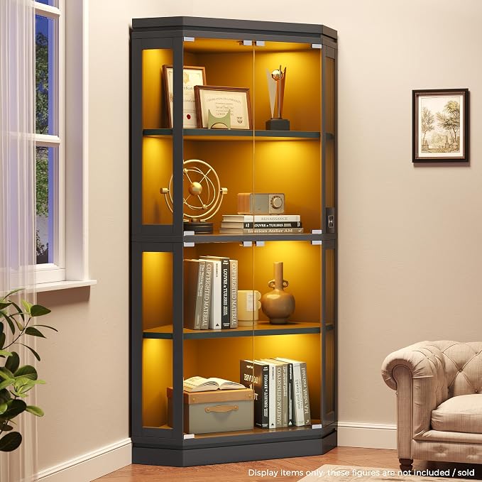 Jocoevol Corner Display Cabinet - Image 3