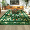 Area Rugs for Living Room, Non-Slip 4x6 Washable Rug for Bedroom, Vintage by Rtizon