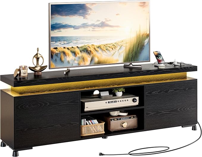 IRONCK TV Stand for TVs 85 inch, Entertainment Center - Image 9