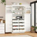 VilroCaz Freestanding Kitchen Pantry Tall Storage Cabinet, Wooden Kitchen by VilroCaz