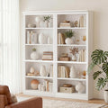 Furniwell Bookcase Bookshelves, 5-Shelf Tall Bookcase 71" Wood Open Display by WellFurnitureHomeLifeWell