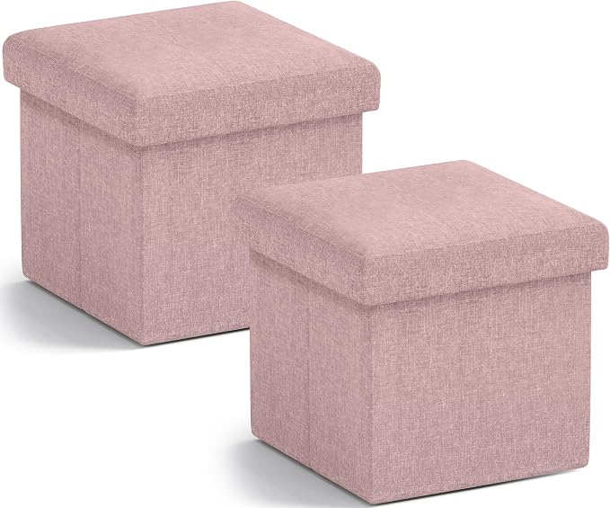 Ornavo Home Small Storage Ottoman, by OrnavoHome
