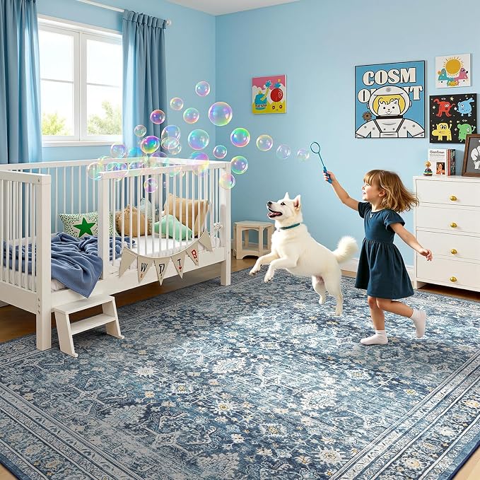 Lofus 8x10 Area Rug for Living Room, Soft Boho Carpets for Bedroom Dining Room - Image 5