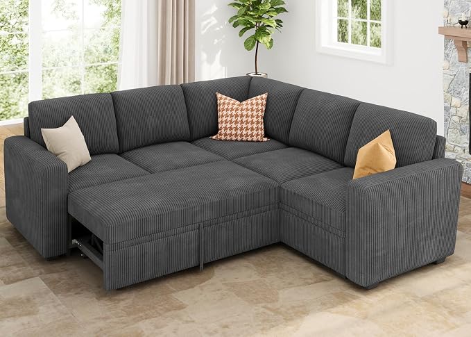 HONBAY Modular Sectional Sleeper Sofa by HONBAY