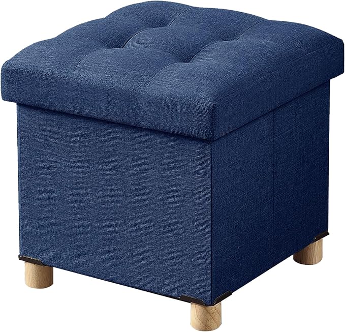 BRIAN & DANY Ottoman with Storage, Small Storage Ottoman by BRIANDANY