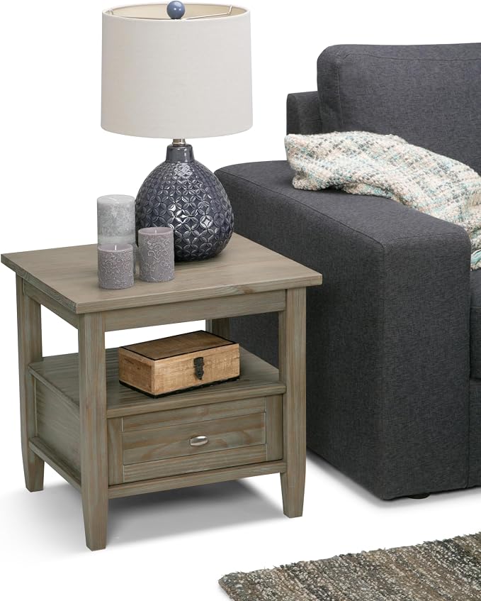 SIMPLIHOME Warm Shaker End Table - Image 12