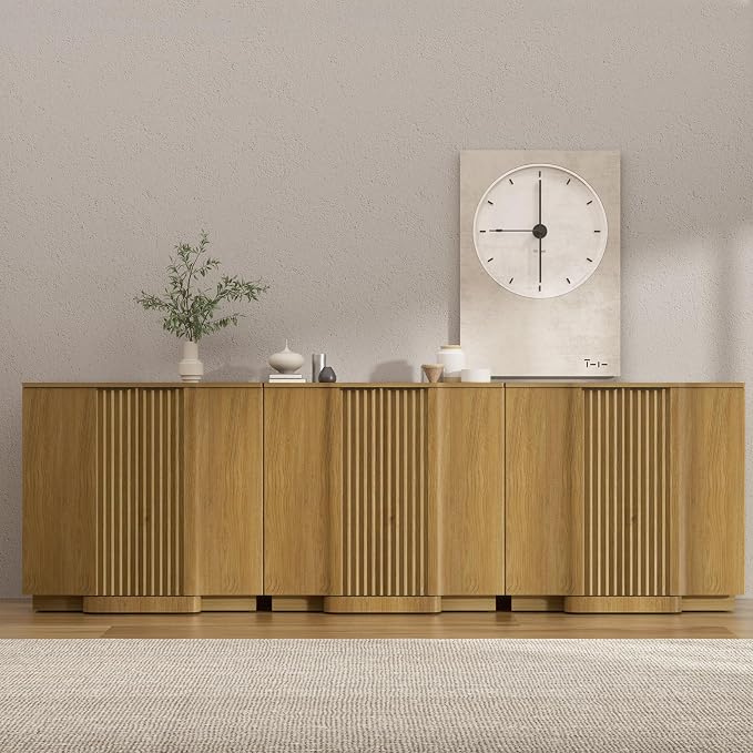 Brafab Buffet Cabinet, 31.5" Modern Farmhouse Accent Sideboard Cabinet - Image 6