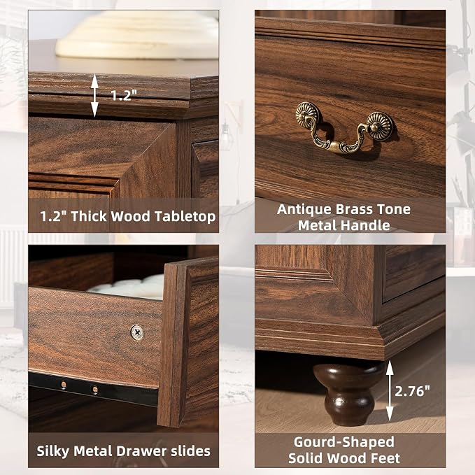 Joaxswe Farmhouse 54" 7 Drawers Dresser - Image 6