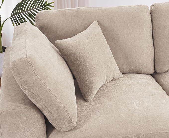 Oversized Modular Sectional Sofa Couch, Large 7 Seater Corner Sofa Modern U - Image 6