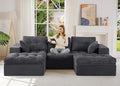 MAXYOYO 104" U Shaped Modular Sectional Sofa by MAXYOYO