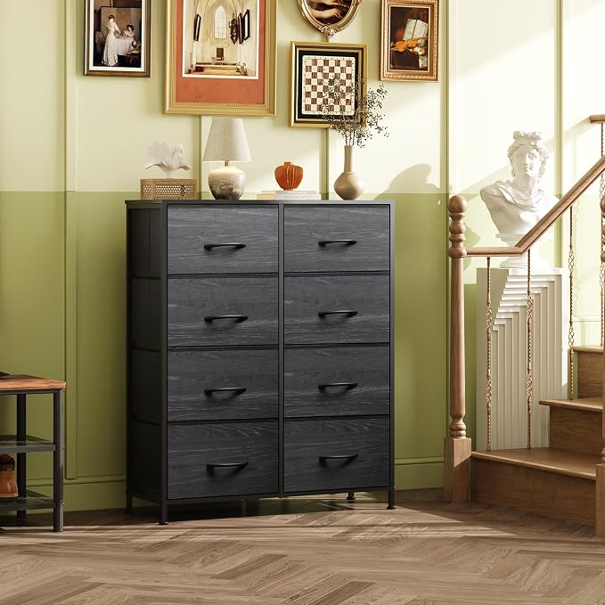 WLIVE Fabric Dresser for Bedroom, Tall Dresser - Image 8