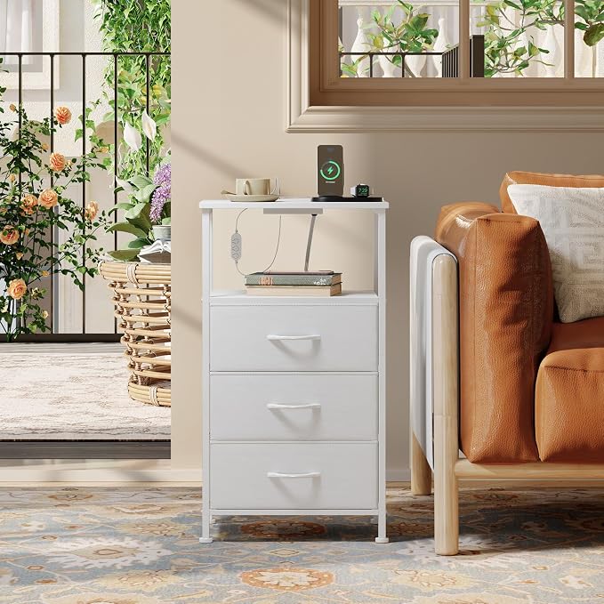 Somdot Nightstands Set of 2, Bedside Tables - Image 7
