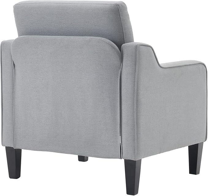 VINGLI Modern Accent Chairs Set of 2, Upholstered Sofa Chair Reading Chair - Image 8